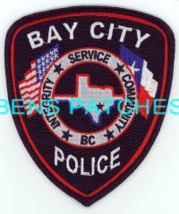 TEXAS,BAY CITY POLICE 3